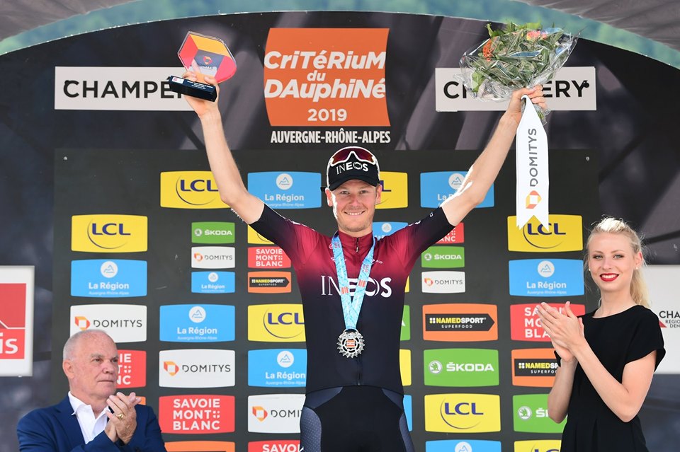 Cyclisme: Dylan van Baarle, le plus fort à Champéry